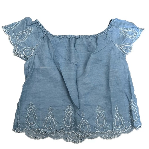 Women’s Forever 21 Blue Blouse Size Medium - Picture 1 of 3